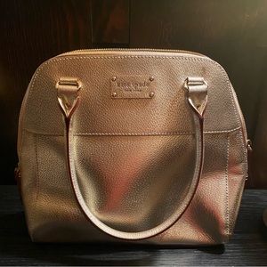 Kate Spade gold leather purse